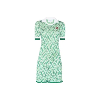 CASABLANCA Tennis Dress 'Green'