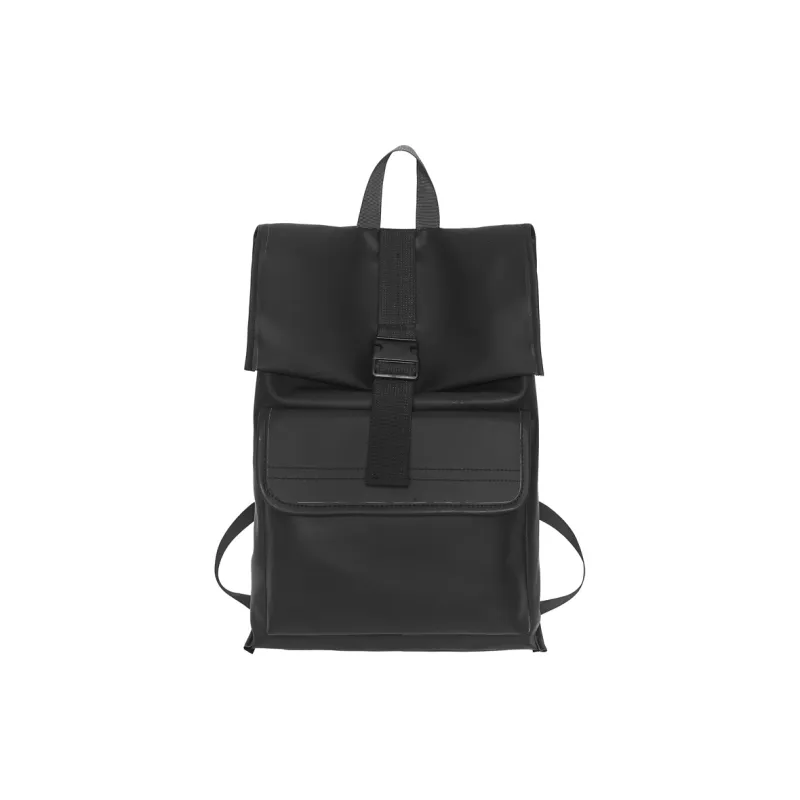 Yalu Nylon Backpack Unisex Black/Gray-0