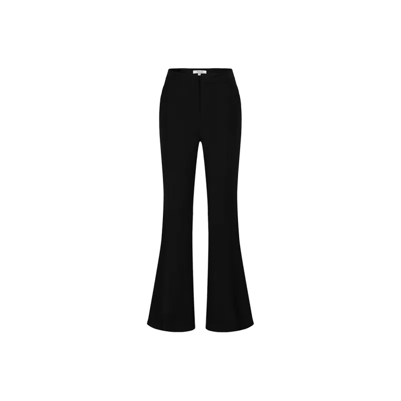 JZ. ANNAKRO Casual Pants Women's Plain Black-0