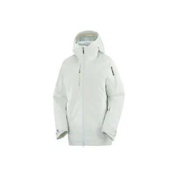 SALOMON Puffer Jacket Women's Light Blue