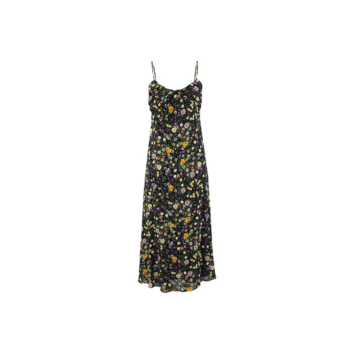 CELINE Slip Dresses Women's Black-0