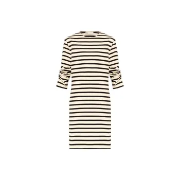 TORY BURCH Scrunch Sleeved T Shirt Dress