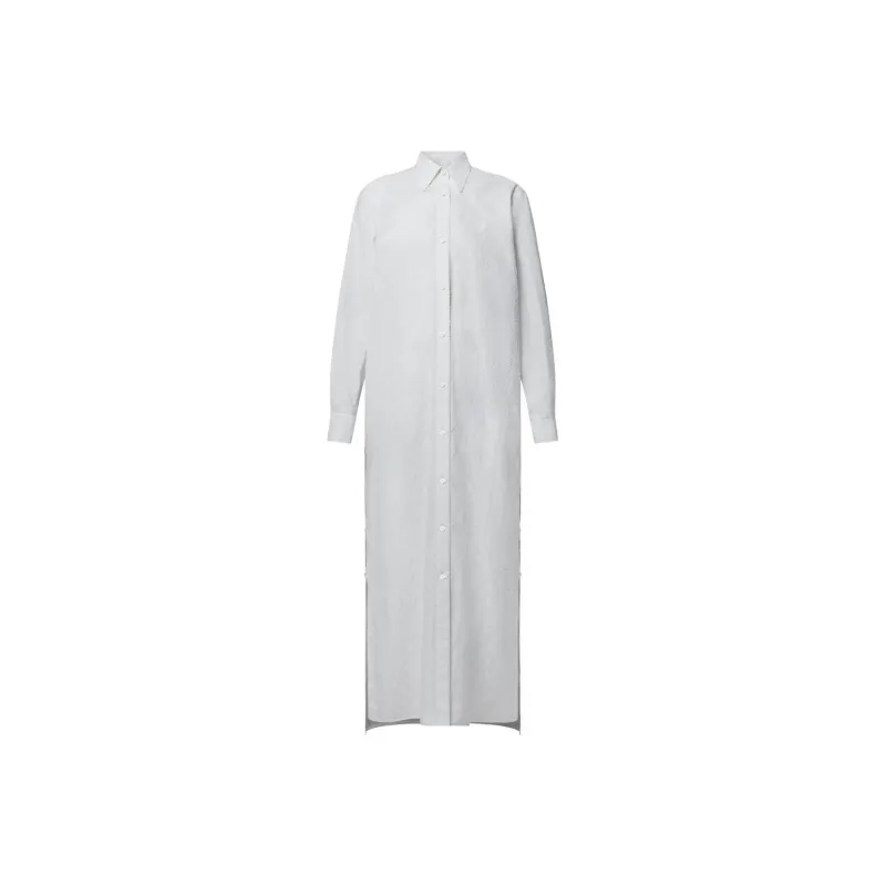 LOUIS VUITTON Monogram Fil Coupé Shirt Dress-0