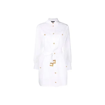 Elisabetta Franchi SS22 Dress White