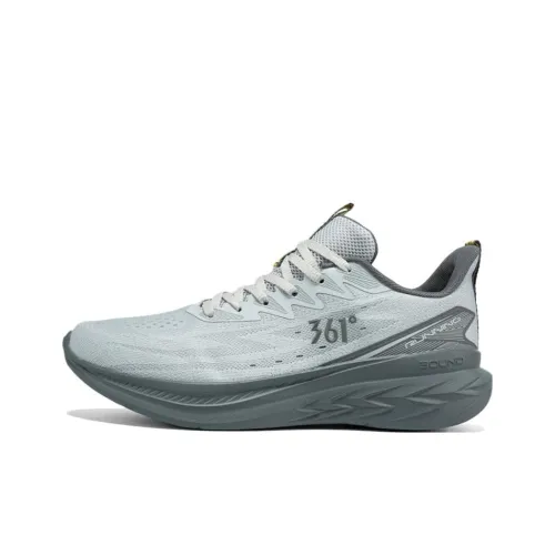 361° Cushioning, Slip Resistant, Lightweight Low Top Casual courtesy running Shoes Men's Gray