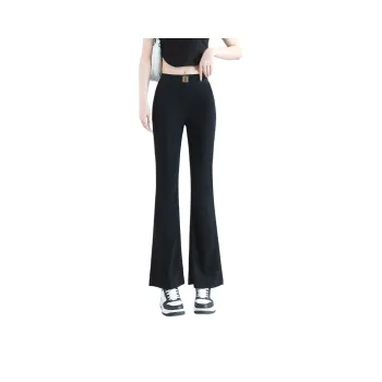 JEANSWEST Casual Pants Summer Women's Black