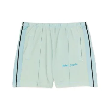 PALM ANGELS Gd Track Shorts 'Mint'