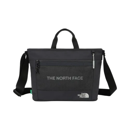 THE NORTH FACE Polyester Messenger Bag, One Shoulder Handbag Regular Kids' Charcoal
