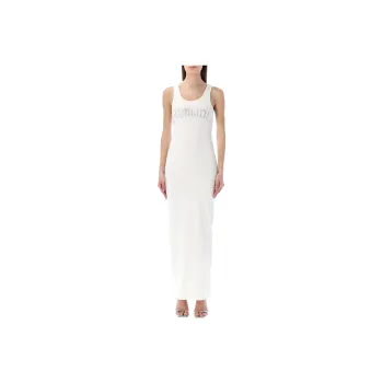 Blumarine Sleeveless Dresses Women's White