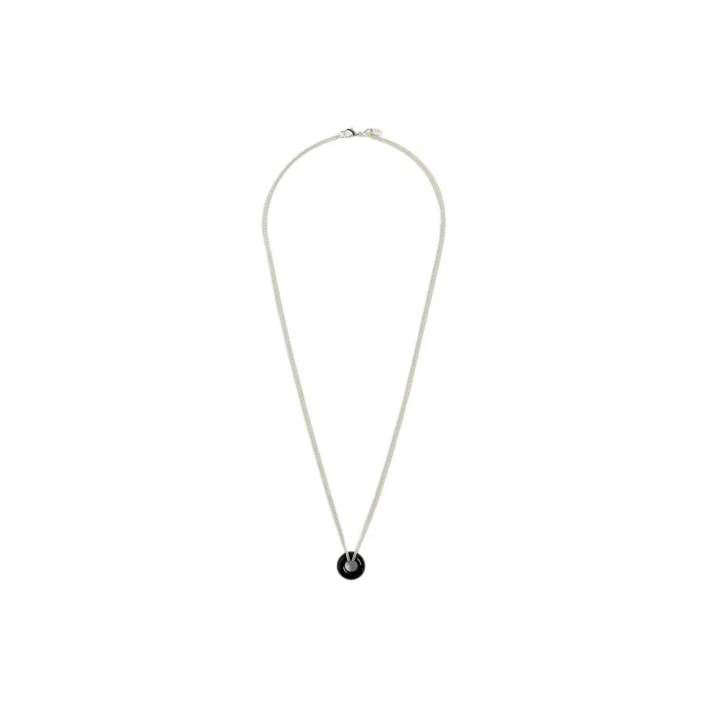 ZARA Brass Necklaces Men's Silver-1