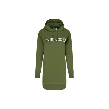 KENZO Long-Sleeved Dresses Women's Green