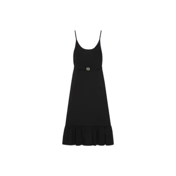 GUCCI Sable Interlocking G Belt Dress