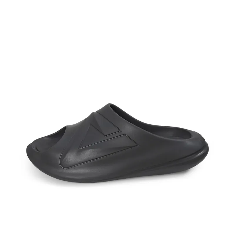 PEAK Very Small Fat Drag Slip Resistant Abrasion Resistant Slide Slippers Men's Black-0