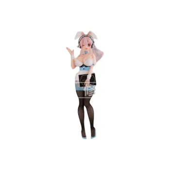FURYU Super Sonico BiCute Bunnies Collection Figure, Waitress, Light Blue Ver Bonus Gifts
