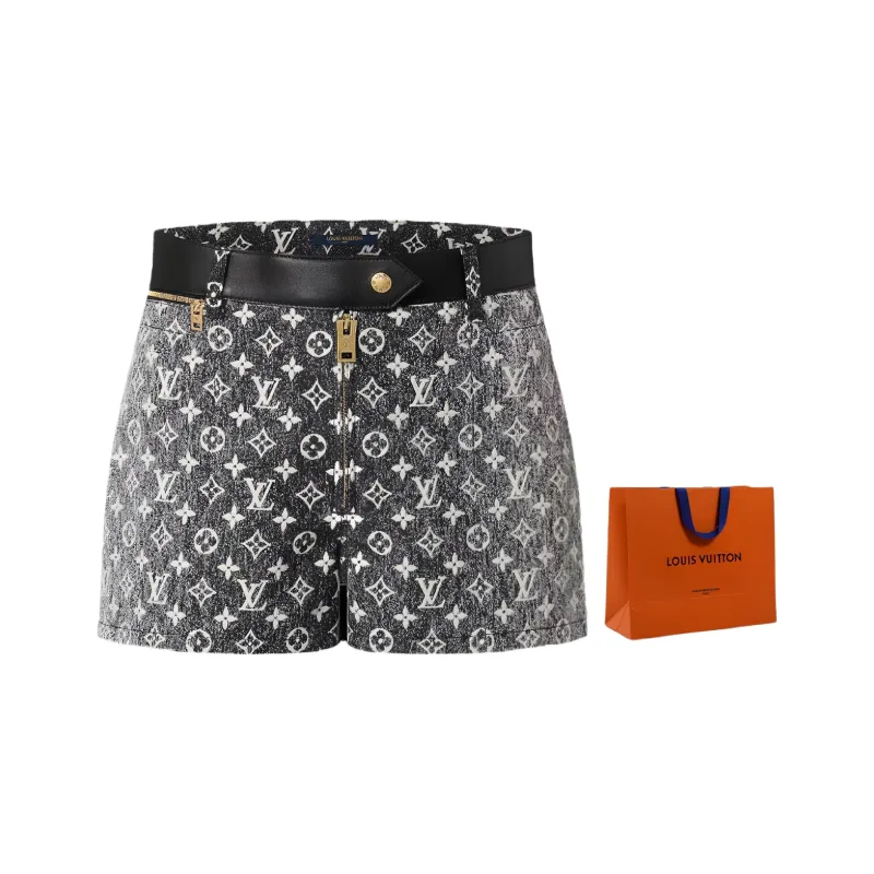 LOUIS VUITTON SS23 Casual Shorts Women's Gray-6