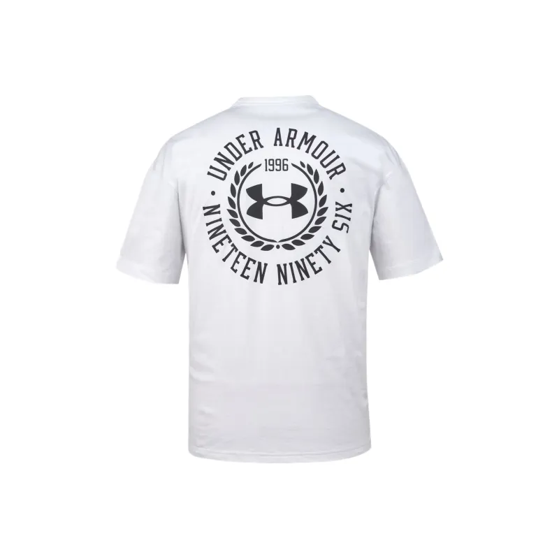 Under Armour T Shirt Unisex White-1