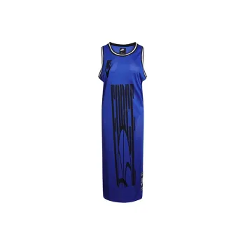 Nike Sleeveless Dresses Women's Blue