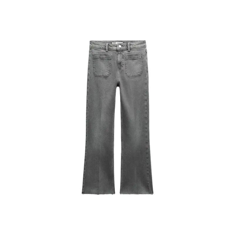 ZARA Jeans Women's Gray-0