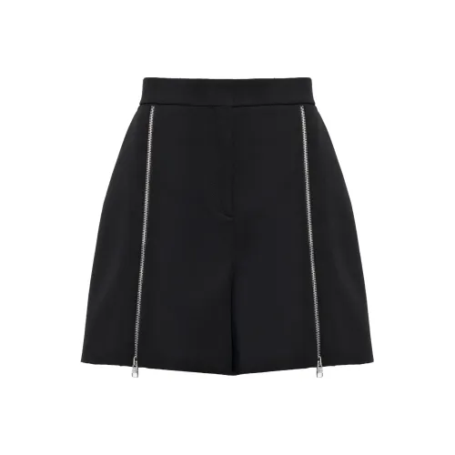 Alexander McQueen Zip Detailed Shorts