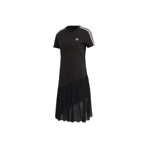 Adidas Originals Short Sleeved Dress Women
s Black