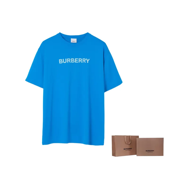 Burberry Jersey Logo T Shirt-8