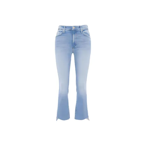 MOTHER Insider High rise Cropped Jeans