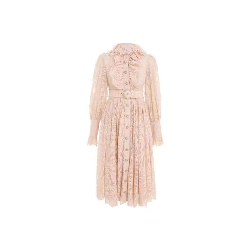 Zimmermann Long-Sleeved Dresses Women's Pink-0