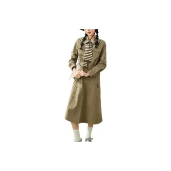ZIHAN SS24 Long-Sleeved Dresses Women's Pine Green