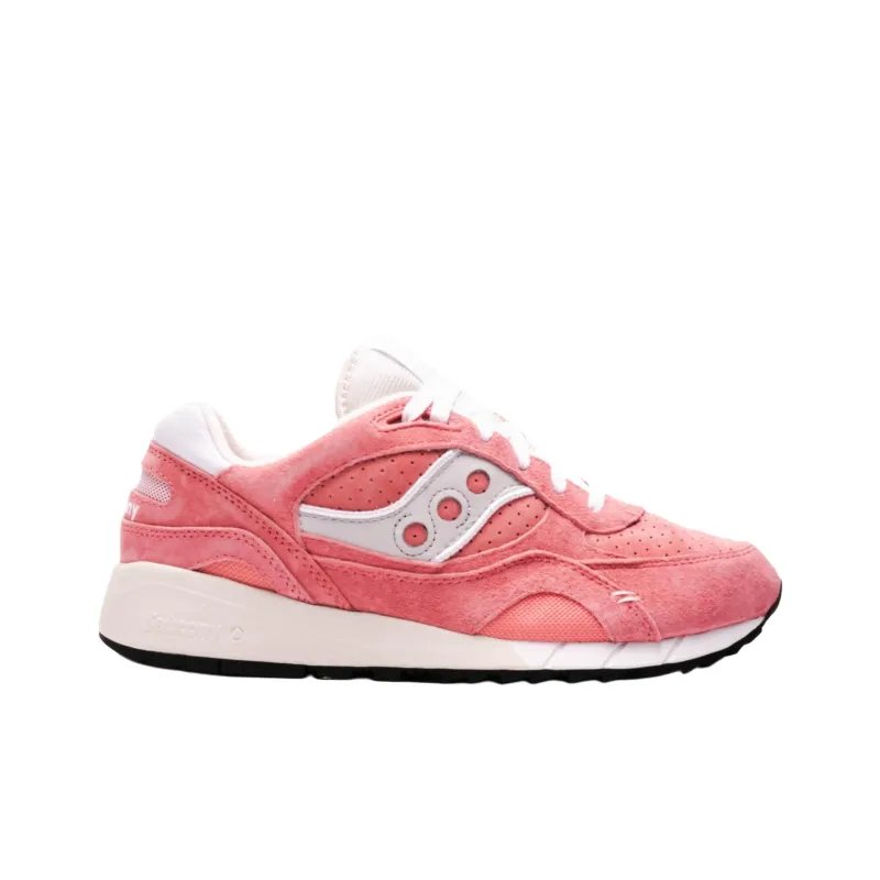 Saucony Shadow 6000 Anti Slip Wear Resistant Low Top Casual Shoes Unisex Pink-1