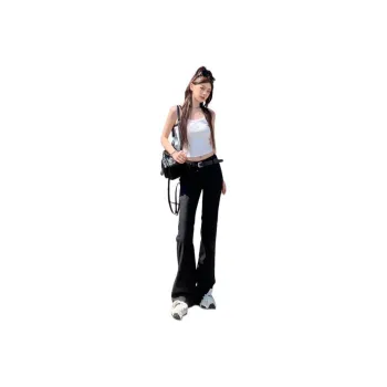 Rose Casual Pants Women's Black