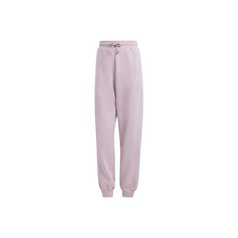 Adidas All Szn Fleece Loose Pants Knitted Sports Pants Women's Purple-0