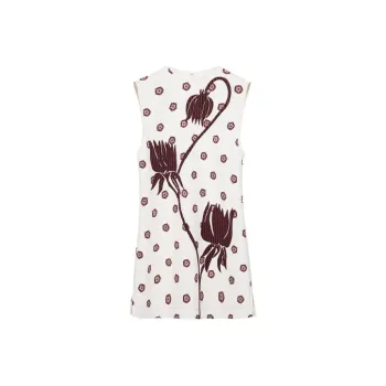 Chloe SS21 Sleeveless Dress Women's White