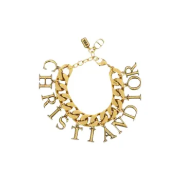 DIOR Brass Bracelets Men's Gold