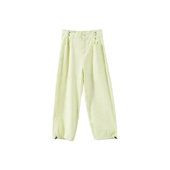 YUMOMO STAR Jogger Jeans Women's Neon Yellow