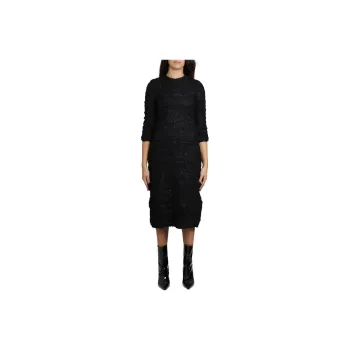 Balenciaga Tweed Button up Dress