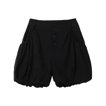 UNRETRO Casual Shorts Women's Black