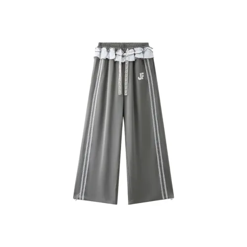 Three Blessings Casual Pants Women's Charcoal Gray