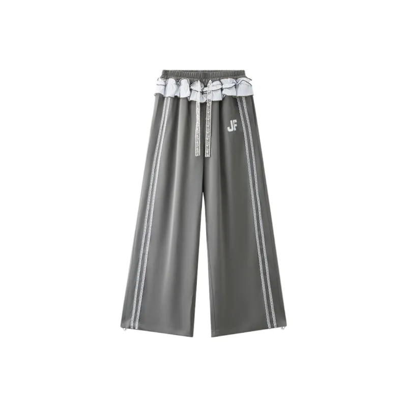 Three Blessings Casual Pants Women's Charcoal Gray-0
