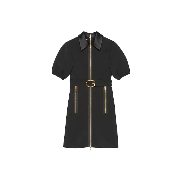 GUCCI G Buckle Jersey Dress-0