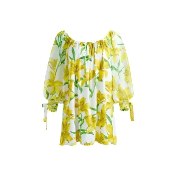 ALICE+OLIVIA Artemis Off shoulder Minidress