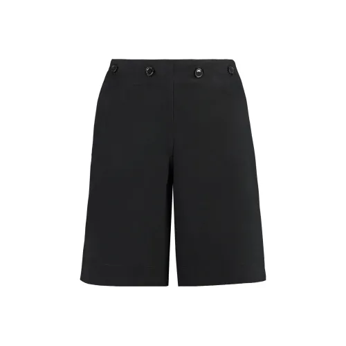 KENZO Logo Patch Decorative Button Shorts