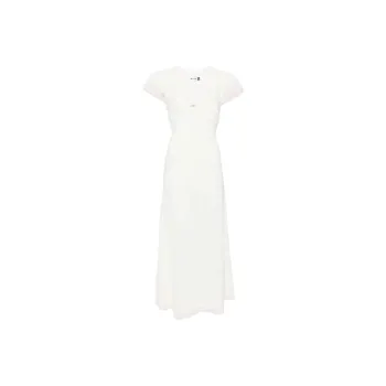 Rixo Clarice Lace trim Midi Dress
