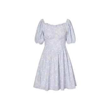 I'M ONE Short Sleeved Dresses Women's White
