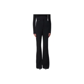 Jacquemus Le Pantalon Drapeado Jersey Pants 'Black'