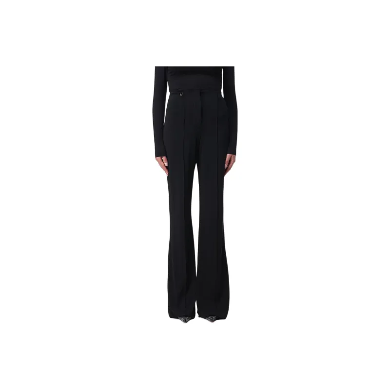 Jacquemus Le Pantalon Drapeado Jersey Pants 'Black'-0