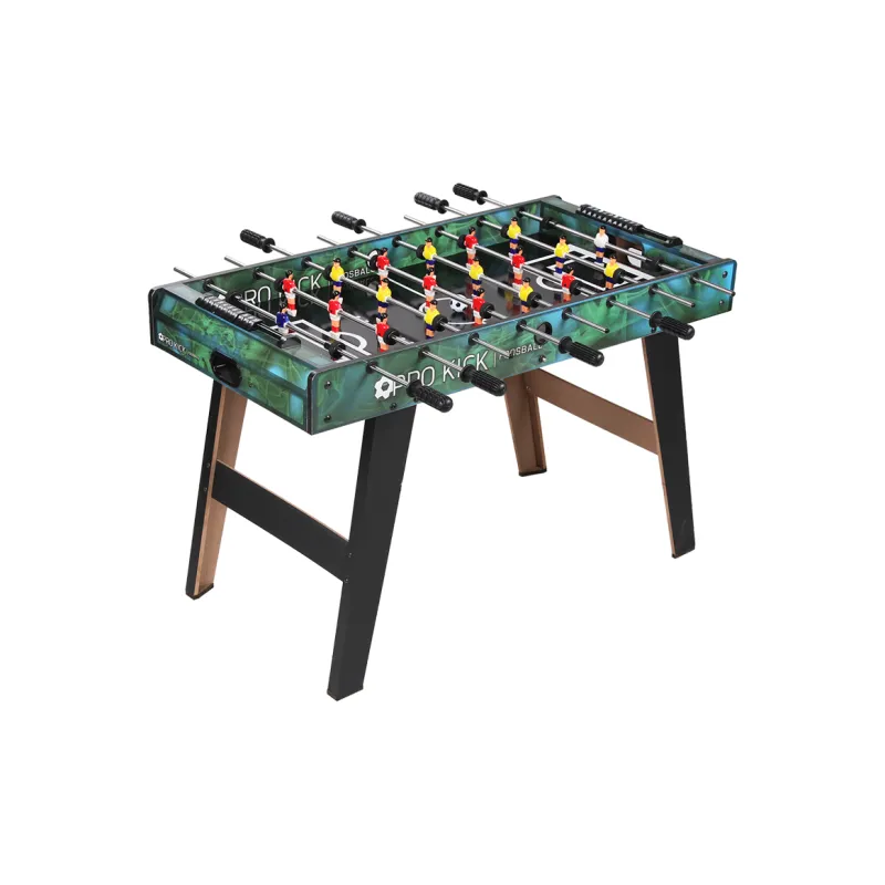HUANGGUAN Wooden Foosball Table, Double Player Battle Table, Parent And Child Interaction Board Games-0