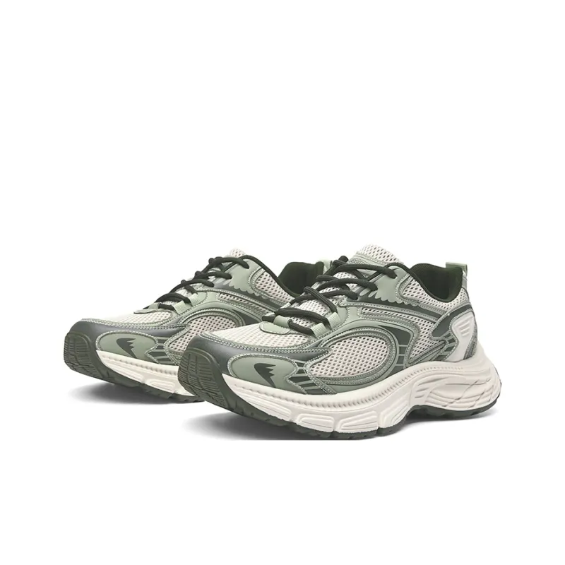 DoraemonA Low Top Chunky Sneakers Unisex Green-5