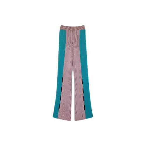 ANDERSSON BELL Knitted Sweatpants Women's Blue