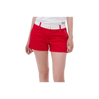 EMPORIO ARMANI EA7 Casual Shorts Women's Red