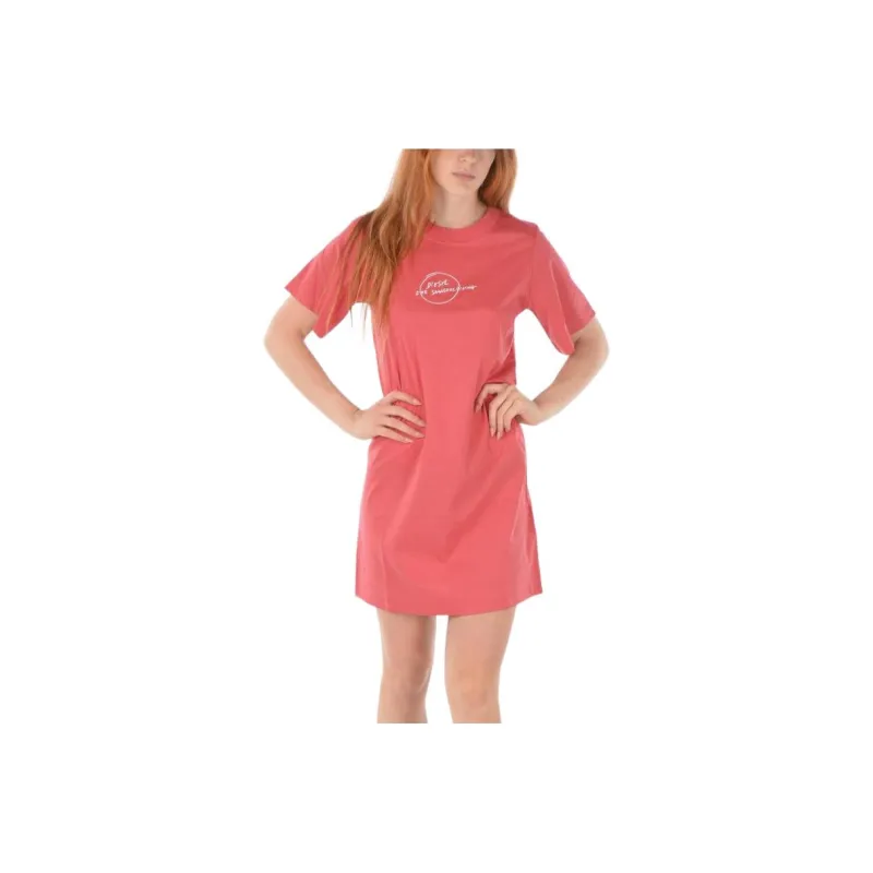 DIESEL Short-Sleeved Dresses Women's Pink-0